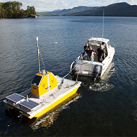 Lake sensor on Lake George