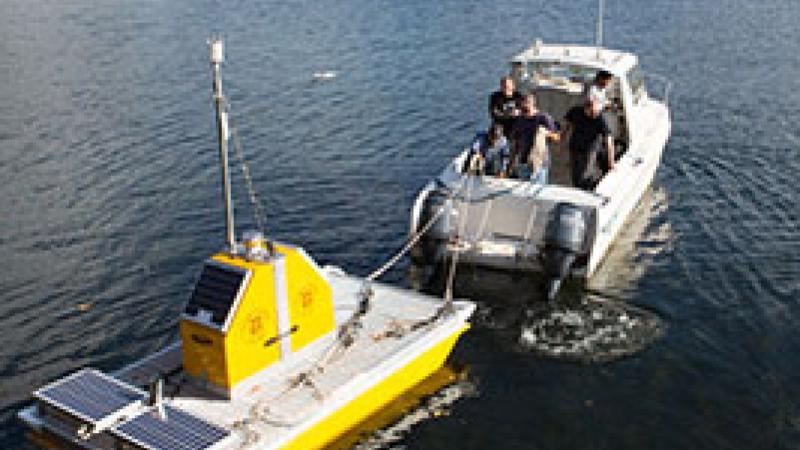 Lake sensor on Lake George